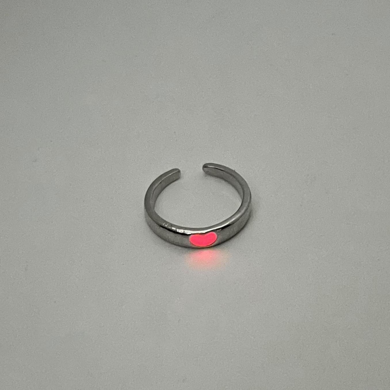 

Подарок Кольцо для пары на праздник Циси One Size красный