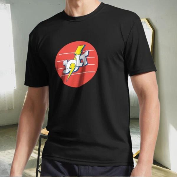 New Shirt Vintage JOLT Cola Logo in Red Active Logo T-Shirt Funny Size S to 5XL S