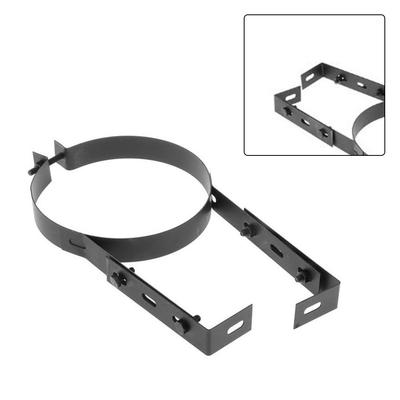 Adjustable Stainless Steel Chimney Pipe Holder for Secure Wall Support