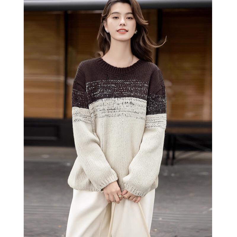 Mocana Women's Gradient Long Sleeve Sweater