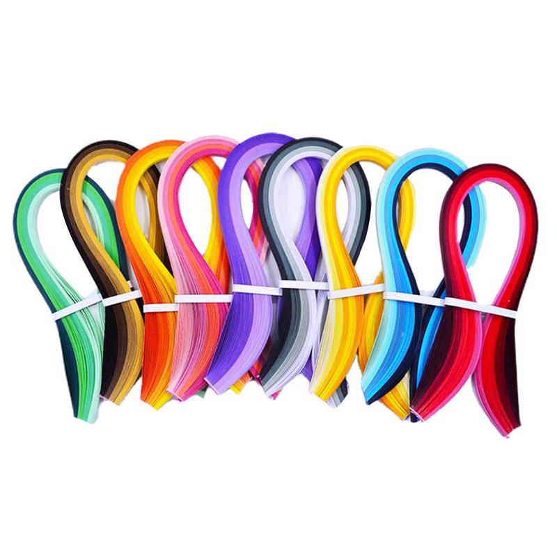 100 X Quilling Paper Strips Origami Paper Lucky Star Paper Diy Handcraft Gift