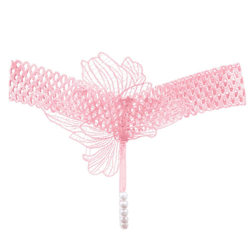 Flirting A Rope Perspective Embroidery Sex Panties Women Free To Take Off Can Be Inserted Into The Yin Beaded Seduction Sexy Thong