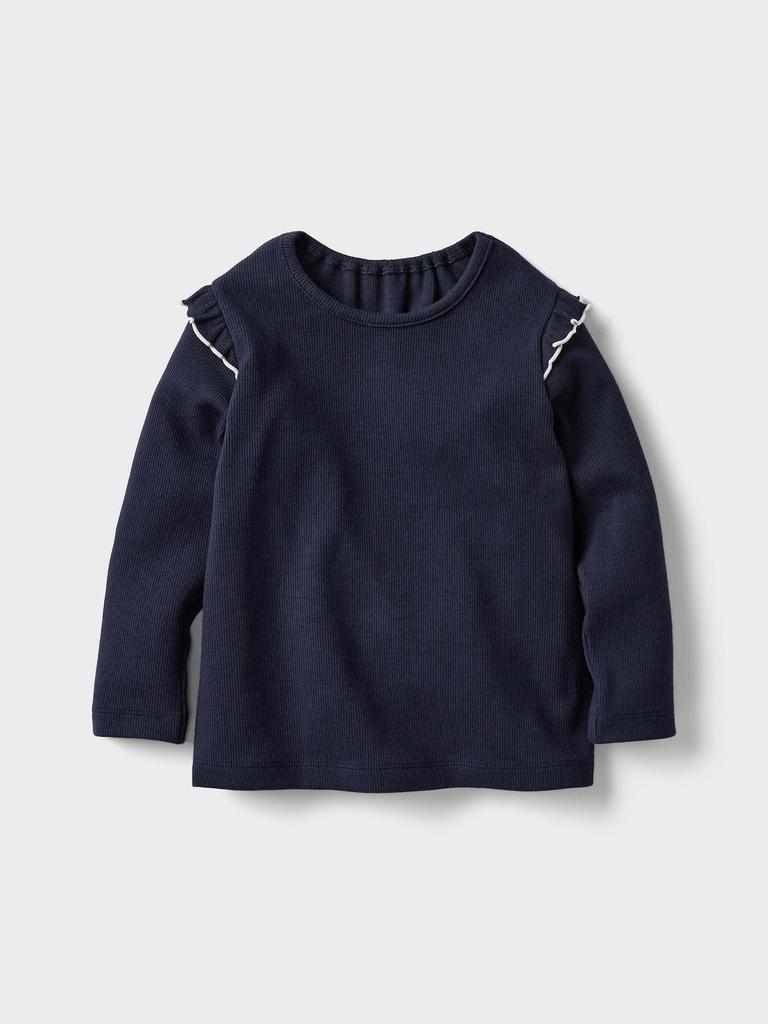 Uniqlo BT Crew Neck T  Long Sleeve  Frill