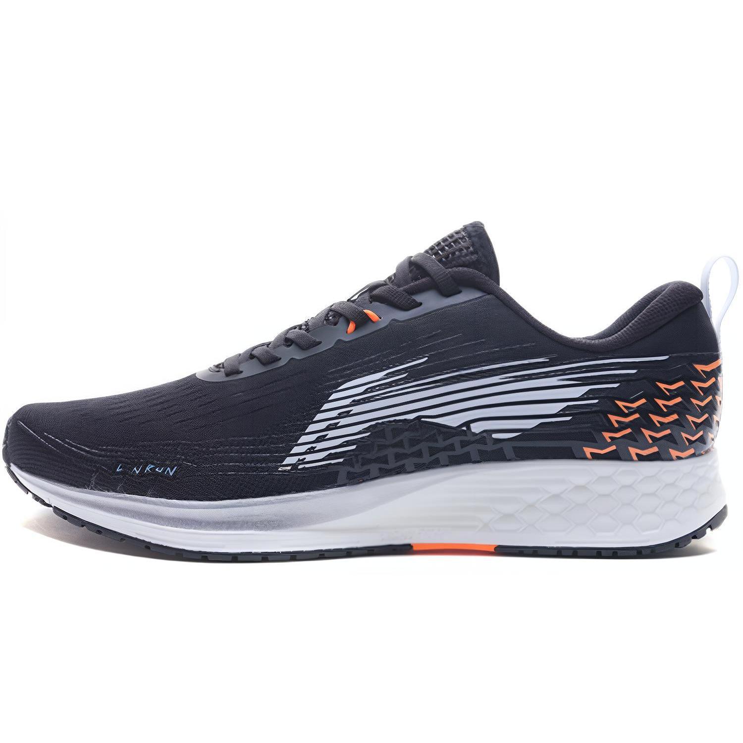 

Li Ning Red Hare 4 Trendy Cushioning Slip Resistant Abrasion Resistant Low top Running Shoes Men s Black ARBP037-17 41.5