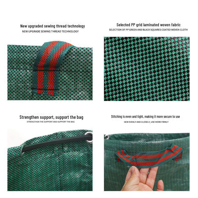 Eco-friendly Large Capacity Corrosion-Resistant Garden Leaf Collection and Storage Bag