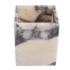 Marble Stone Container Multifunctional Utensil Holder Marble Canister for Office Bathroom Decoration Marble Stone
