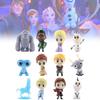 Mini Princess Figurine Set With 12 Adorable Elsa Anna And Olaf Characters For Collectors