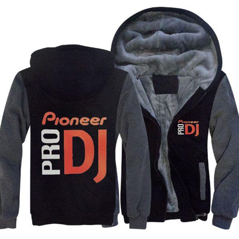 Luxurious Men Sweater Zipper Thicken Sweatshirt Hoodie Unisex Jacket Winter Coat For Cold Days