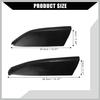 Upper/Roof Rack Rails End Cap Protection Cover Shell for Toyota Highlander 2008-2013 / Rails End Covers Shell Cap / 4 Pcs/Black Replacement Car Parts