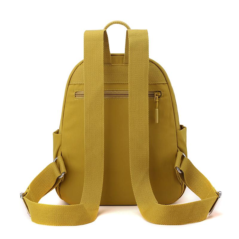 Reiserucksack mit großem Fassungsvermögen, einfarbiger Damenrucksack