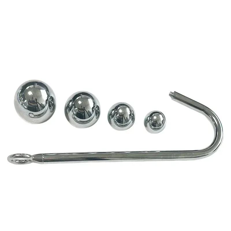 2026 new Roestvrijstalen anale haak Anusballen Metalen anale dilatator Buttplug Grote anale kralen prostaatstimulator insert