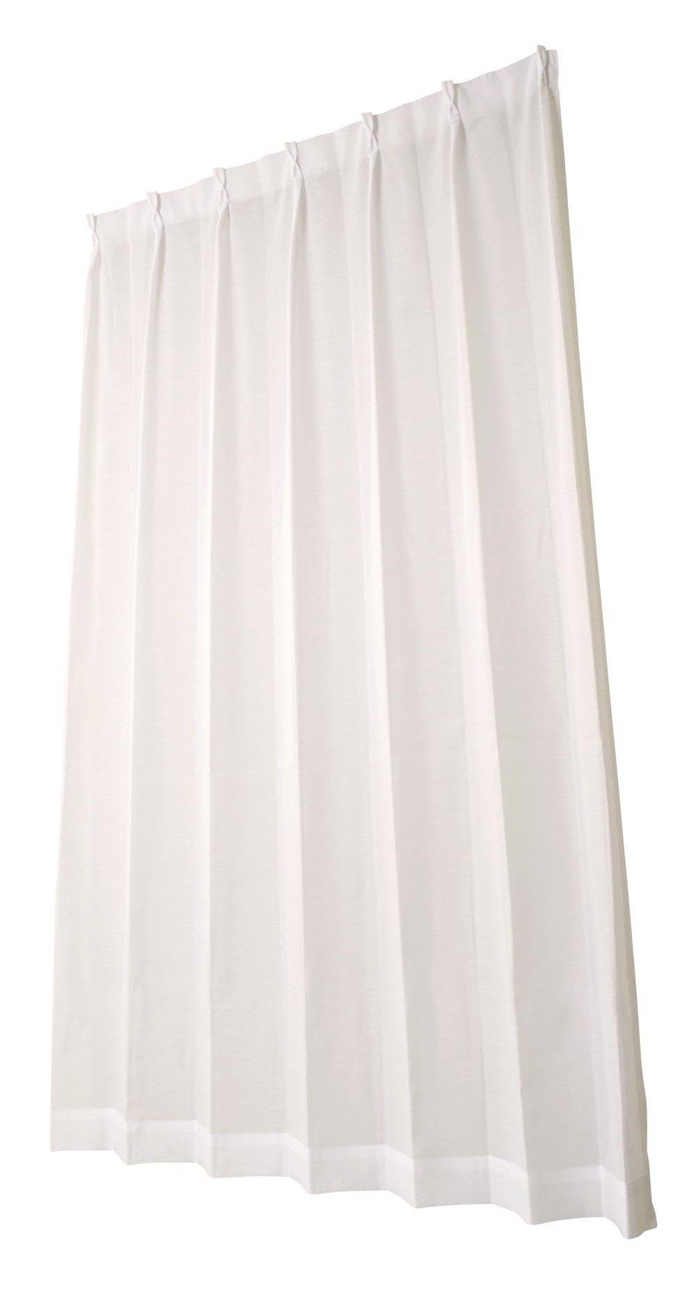 

Univer Mirror Lace Bihada Joshi 150cm Wide x 133cm 1 Panel Curtain, Voile, White, Long, белый