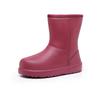 Women's Lightweight EVA Waterproof Non-Slip Cold-Proof Rain Boots with Velvet Lining