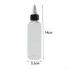 5 Count Sharp Dropper Bottles for Liquids with No Leakage Design