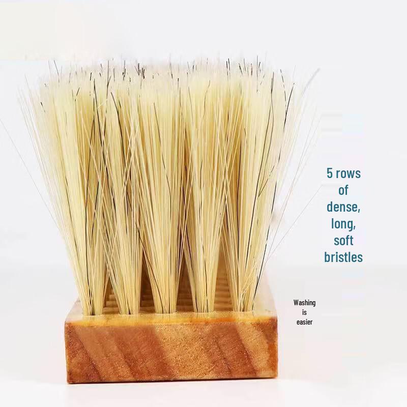 Brosse à neige en bois