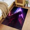 Star Wars Floor Rug Office Rug Suitable for Living Rooms Balcony Hallway Study room Anti-slip Rug Anime Office Decor
