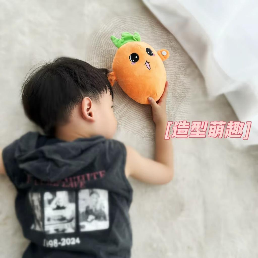 Kids Banana Fruit Induction Beat Toy Creative Music Dolls Kawaii Parent-Child Toys Sensory Party Game Collectible Toy Gift