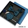 Men's Formal Tie & Pocket Square Eight-Piece Gift Set - High-End Wedding & Business 