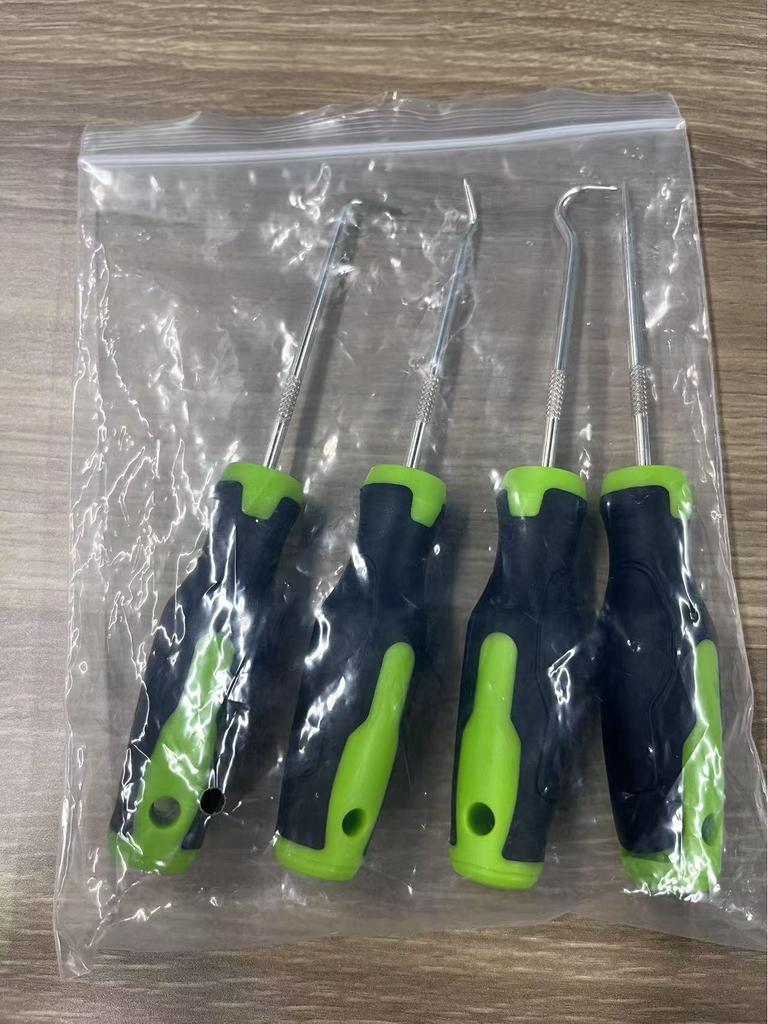 Oil Seal Hook Set: 4/10-Piece Auto Repair Puller & Driver Tool