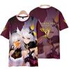 Honkai Impact 3 Seele Vollerei 3D Print T-shirt Summer Fashion O-Neck Short Sleeve Anime Streetwear Unisex Clothes