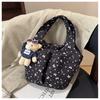 Lunch Box-style Fashionable and Fresh Large-capacity Hand-held Tote Bag