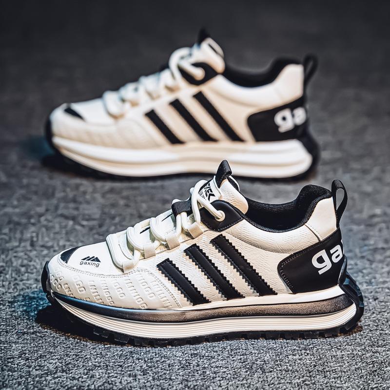 Men's Shoes 2025 New Spring Men's Casual Sports Shoes Youth Trend Versatile Thick-soled Wear-resistant Forrest Gump Shoes