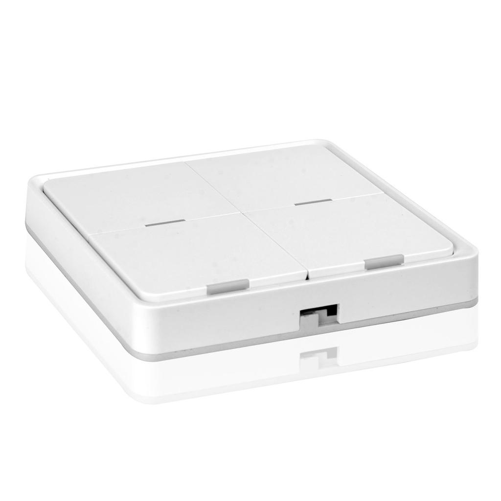 Tuya ZigBee Wireless Smarts Scene Switch 4 Gang Scenario Switch 4 Road Slab Scene Keys Switch Tuya Smarts Home