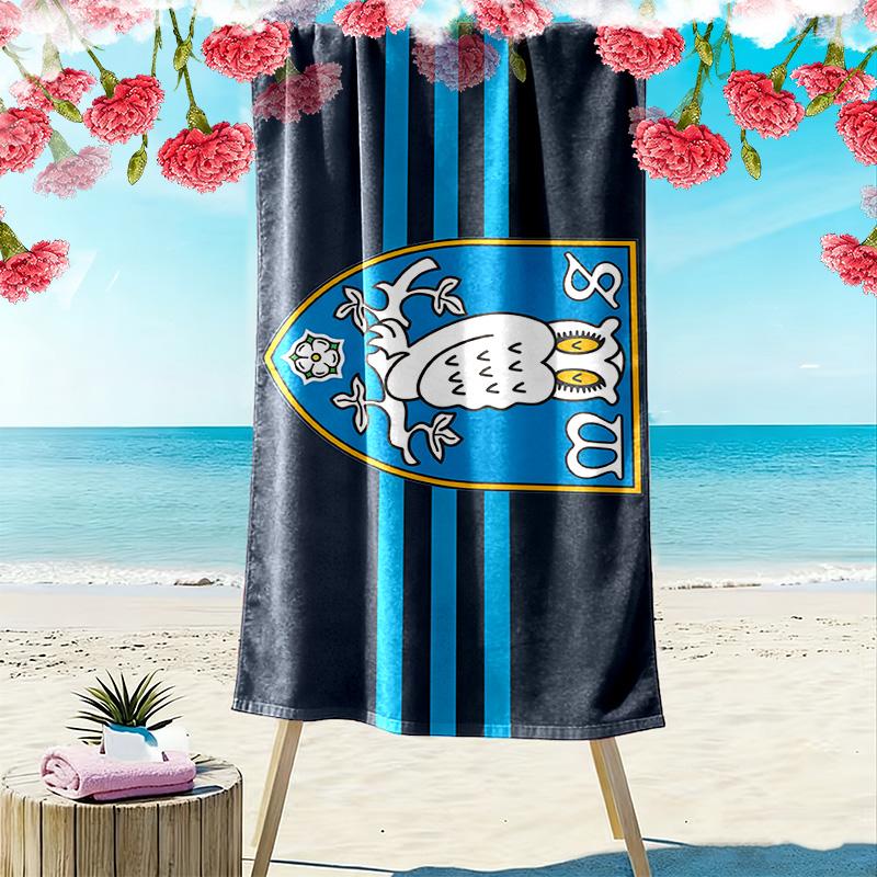 Asciugamano da Spiaggia con Stampa Sheffield Wednesday F.C, Asciugamano Grande Morbido ad Asciugatura Rapida per Spiaggia Campeggio Nuoto