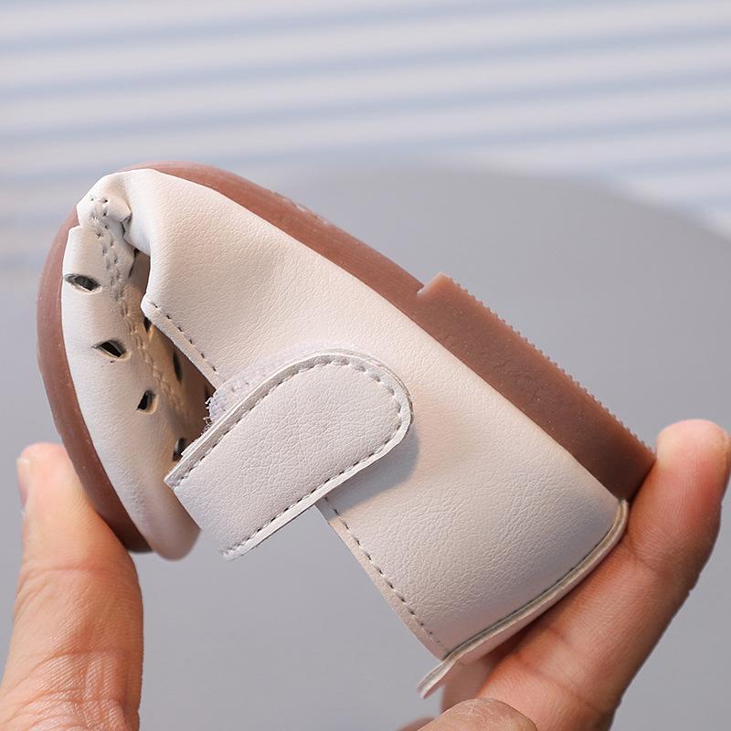 Children Girls' PU Leather Shoes Spring Autumn New Breathable Baby Girl Mary Jane Princess Fashion School Student Loafer