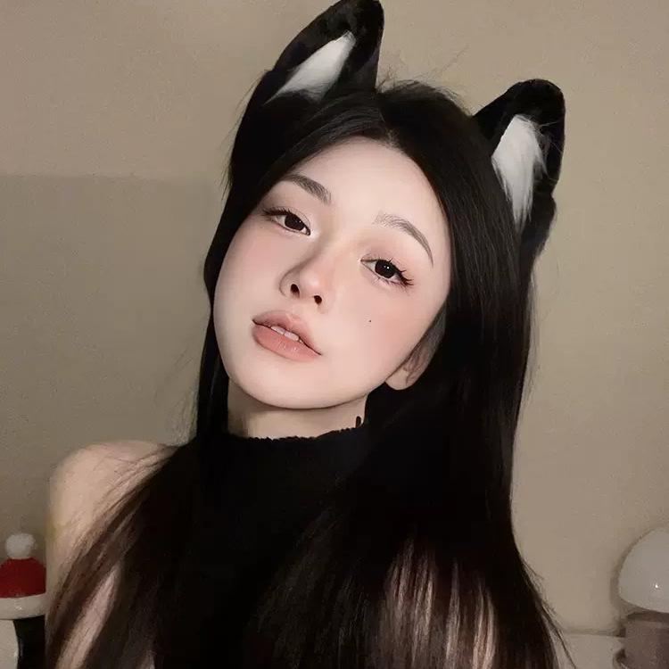 Katzenohren Stirnband Mädchen Plüsch Tierohren Haarnadel Cos Süße Haarnadel Ohren Lolita Katze Stirnband