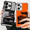 Super Sports Car Simple Desgin Soft Phone Case For Xiaomi Redmi Note 14 15 Pro Plus 13 12 11S 11T 5G 10 9S 9 Plating Anti-Fall F