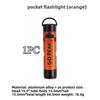 Strong Light Pocket Mini Flashlight Magnetic Hook Cap Clip Key Clip Light Rechargeable Long Endurance LED Flashlight Outdoor