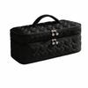 Cosmetic Travel Organizer Multi-Compartment Polyester Bag