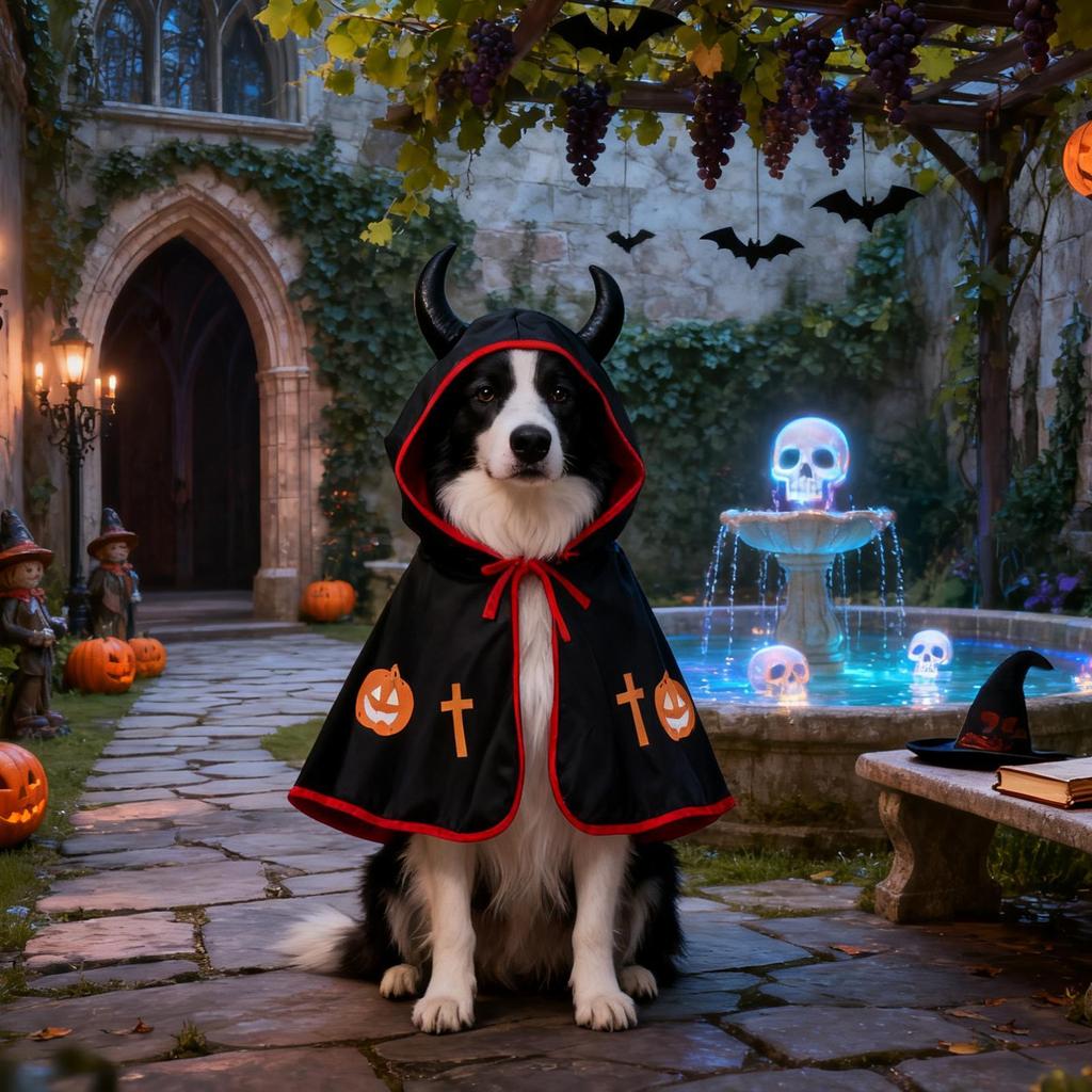 Halloween Dog Costumes Cat Cloak Cosplay Clothing Halloween Cat Costume For Puppy Photo Props Large Breed Photo Props
