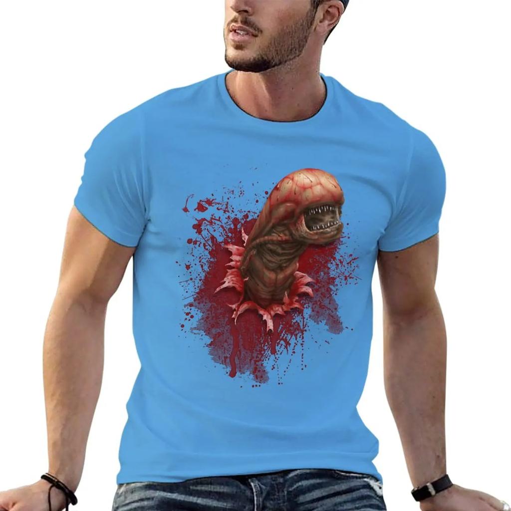 Neuer Chestburster - ALIEN T-Shirt individuelle T-Shirts designen Sie Ihr eigenes T-Shirt für einen Jungen niedliche Oberteile Herren schlichte T-Shirts