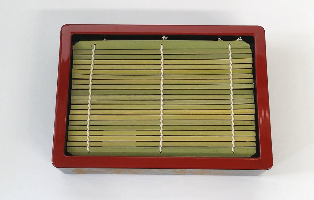 Wakaizumi Kappo DD Serving Soba Bamboo bamboo Lacquerware, Lacquerware, Steamer, (with mat) 1-533-5 1-533-1A