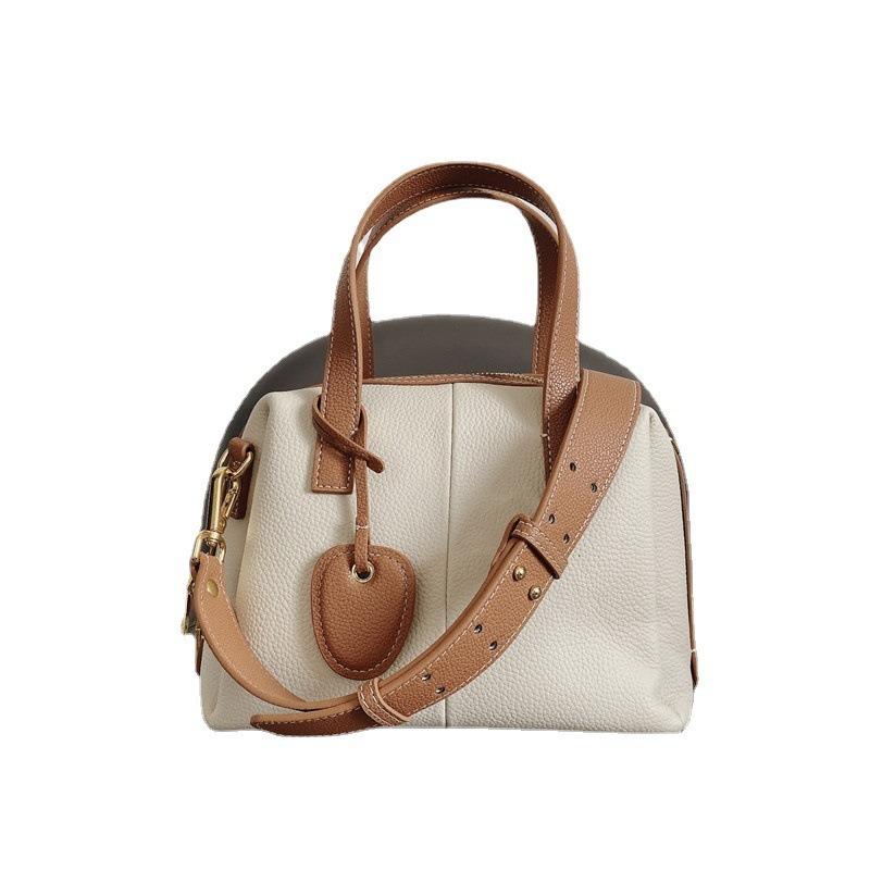 

Гуанчжоу сумка OEM контрастная сумочка ODM нишевая кожаная сумка через плечо OEM