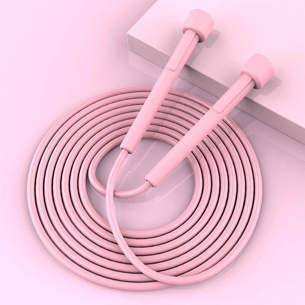Cuerda para saltar de longitud ajustable, ligera, de PVC, para entrenamiento físico, regalo deportivo para niños y adultos.