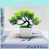 Artificial Bonsai Tree With Plastic Material For Home Decor Gift Plant Crafts