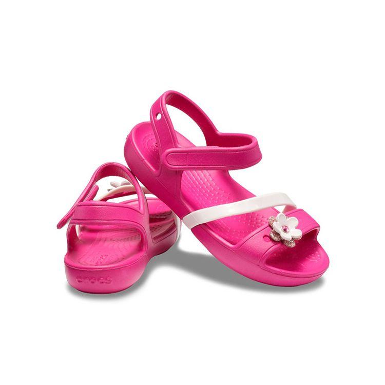 Crocs Trendy Versatile Sports Kids Sandals Kids Sandals Pink 205530-6X0