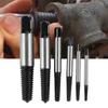 Water Pipe Broken Wire Screw Extractor Damaged   Remover Picker Tool 5pcs