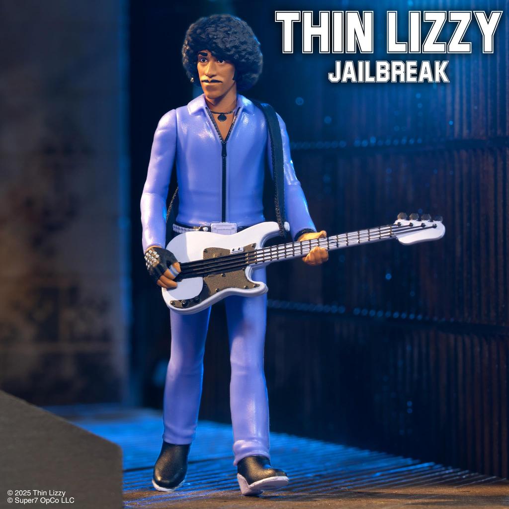 Super7 Thin Lizzy Reaction Figures Wave 02 Thin Lizzy Action Figure - (Jailbreak)