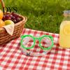 Wiederverwendbare Kinderstrohhalme 2 Stück Brille, Extra-lange biegbare Trinkhalme, Lustiges interaktives Spielzeugdesign, Party für Geburtstagsfeiern Lustiges Accessoire