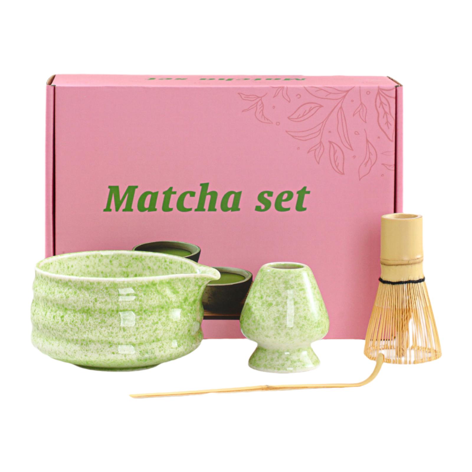 

4/5/7PCS Matcha Set Bamboo Whisk Teaspoon Ceramic Bowl Tranditional Tea Sets Home Tea-making Tools Accessories Birthday Gifts