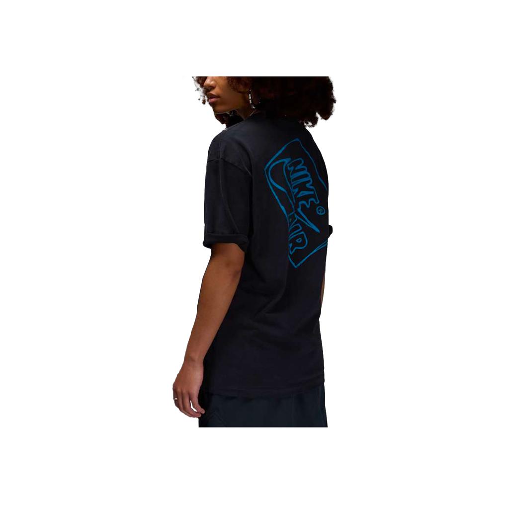 Jordan X Union Collaboration LA Fashion Pull Confortable T-shirt Manches Courtes Homme T-shirts Noir IB5115-010