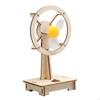 Craft Kits Manual DIY Model Creative Stem Assembly Wood Puzzle Wooden Small Fan Set Science