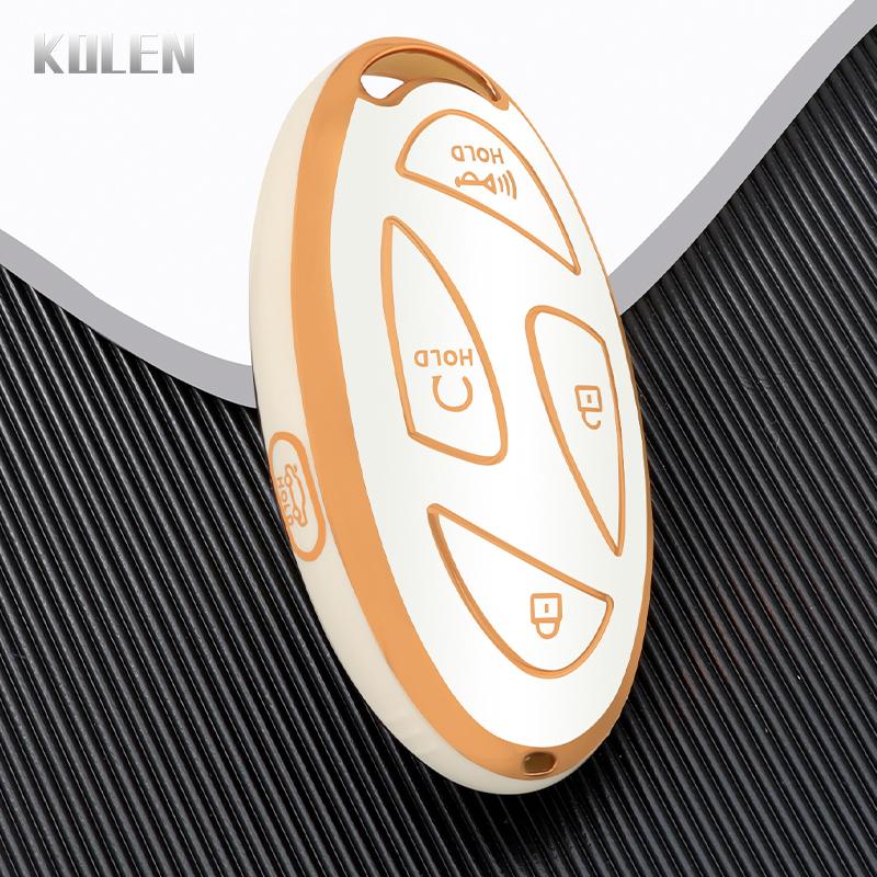 TPU Car Remote Key Case Cover Shell For Hyundai IONIQ 6 New Grand Prix GN7 Kona 5 7 Buttons Protected Holder Keyless Fob Bag