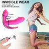 10 velocità tre in uno indossabile farfalla vibratore vibratore stimolatore del punto G femminile telecomando dispositivo di masturbazione dell'uovo vibrante giocattolo del sesso