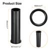 Uxcell 6pcs X Speaker Port Tube Subwoofer Bass Box Tube Bass Woofer Box Speaker Box Bass Air Port for Speaker Cabinet 26x95mm/1 3.7" DJ/PA