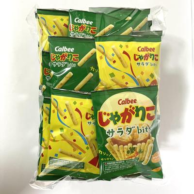 Calbee Jagariko Salad Bits 384g Large Pack for Commercial Use Tabekirin Pack 24-pack